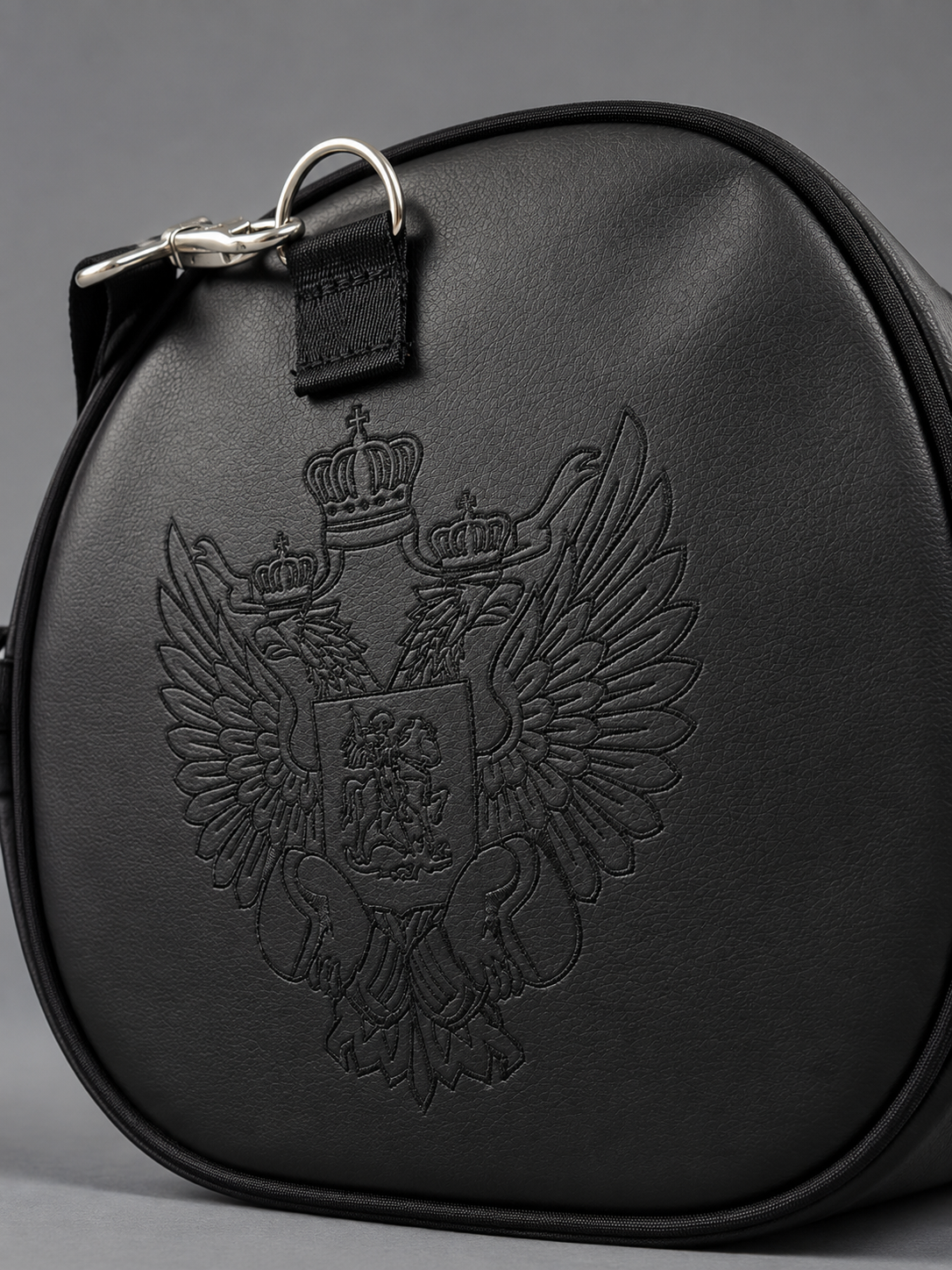 Сумка спортивная Федерация бокса России черная
