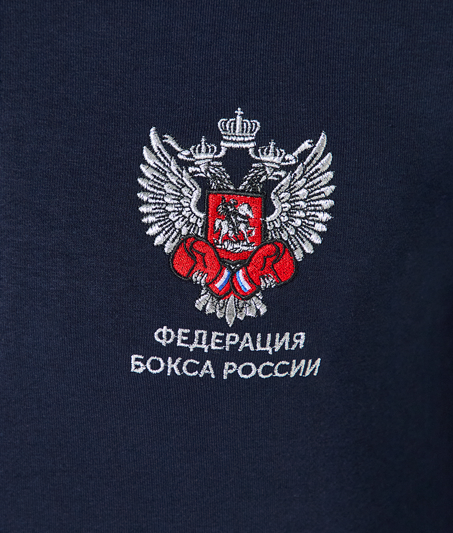 Толстовка полузамок Классик синяя