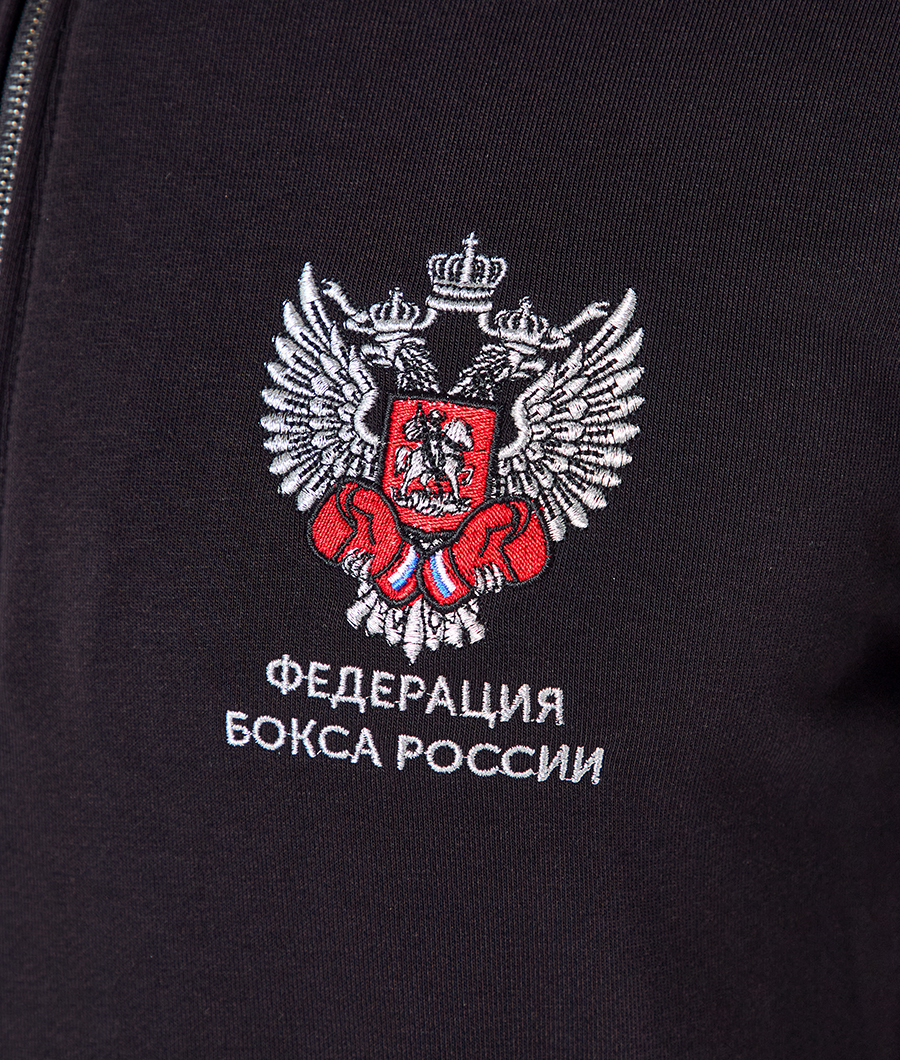 Толстовка полузамок Классик черная