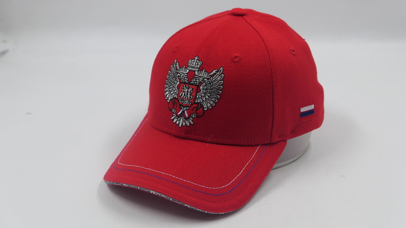 Бейсболка Федерация бокса России красная