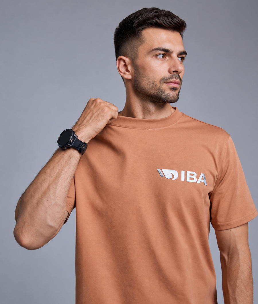 Футболка IBA aroma mint терракотовая